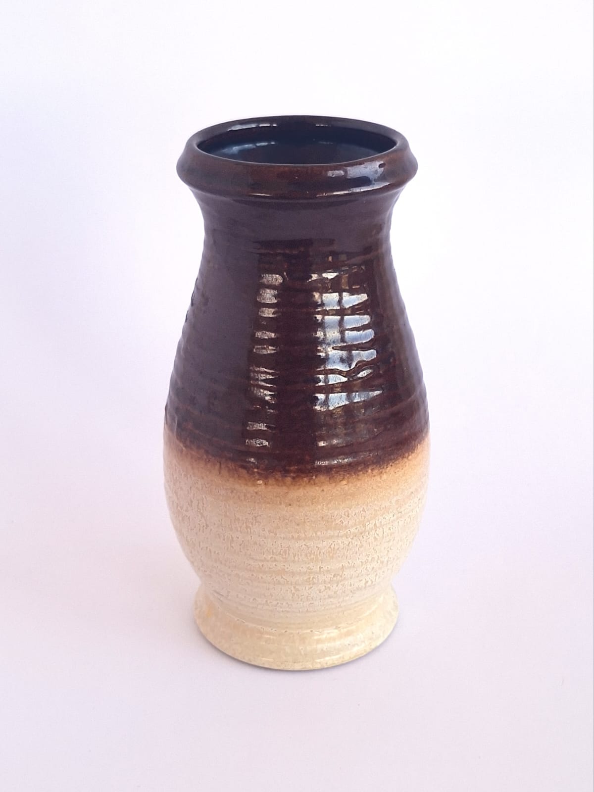 Bay Keramik two-tone vase