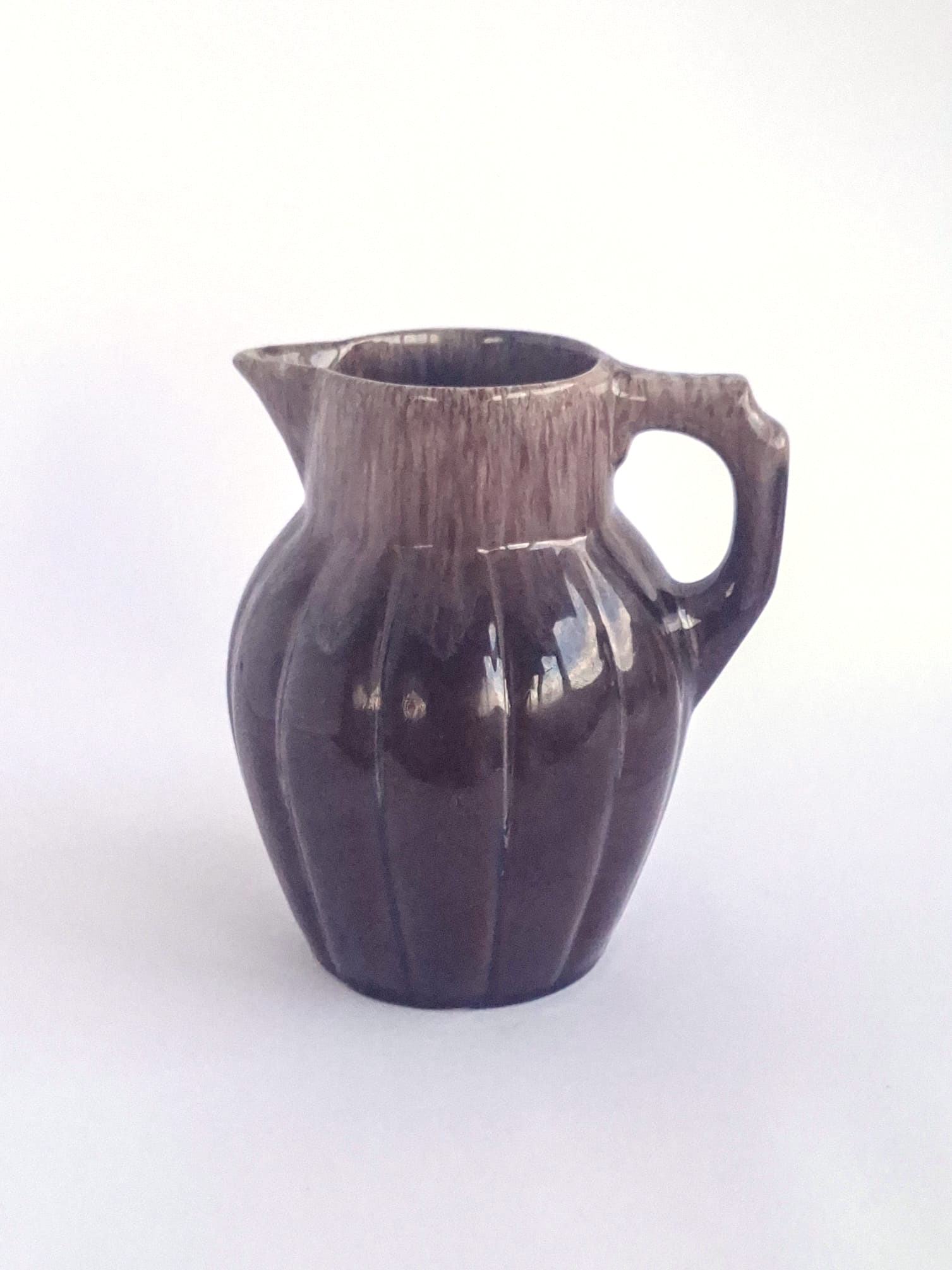 Brown melon pitcher