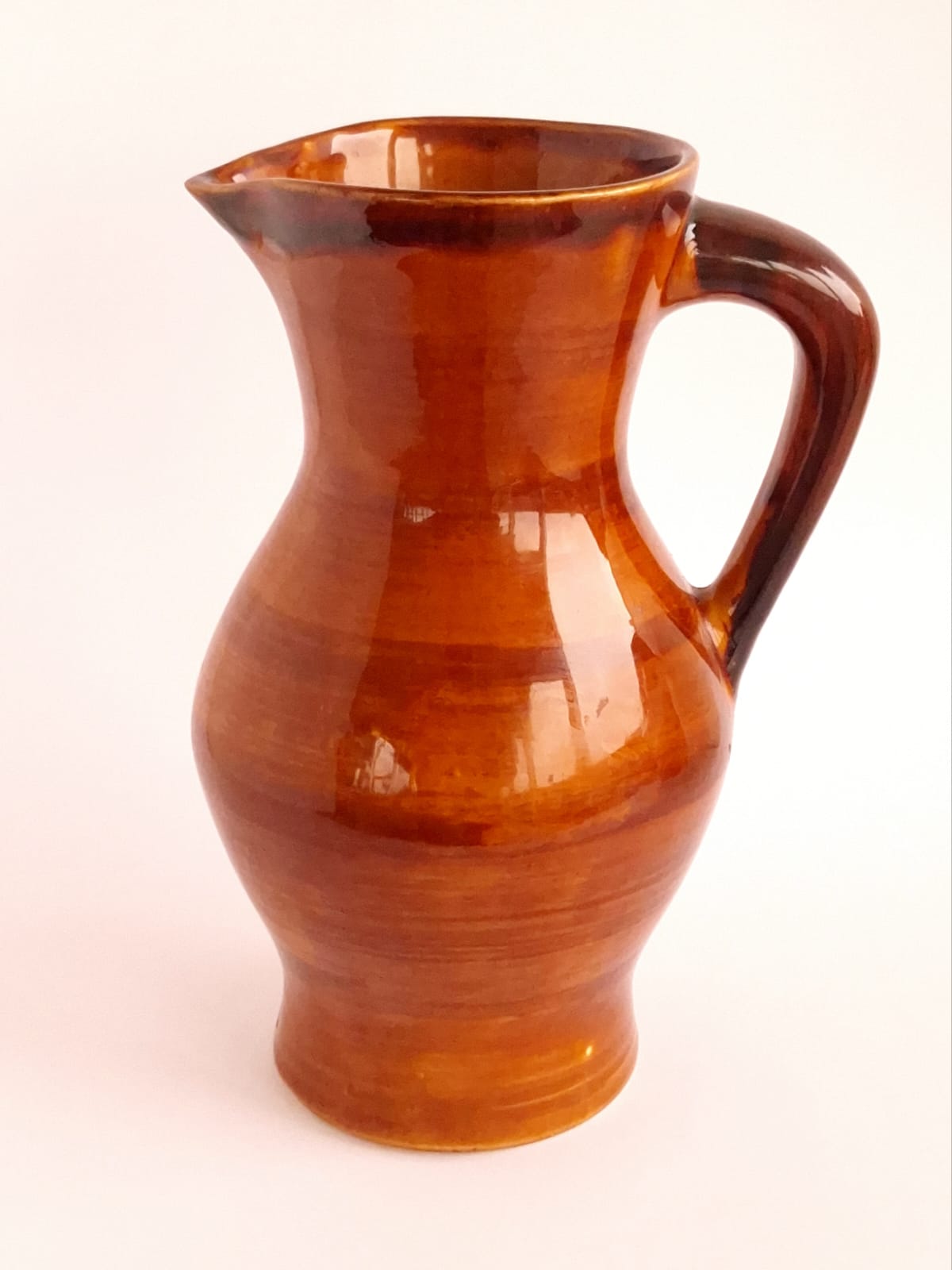 St. Clément amber pitcher